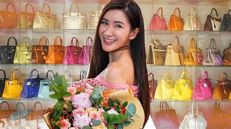 This woman owns one of the largest Hermes bag collections in